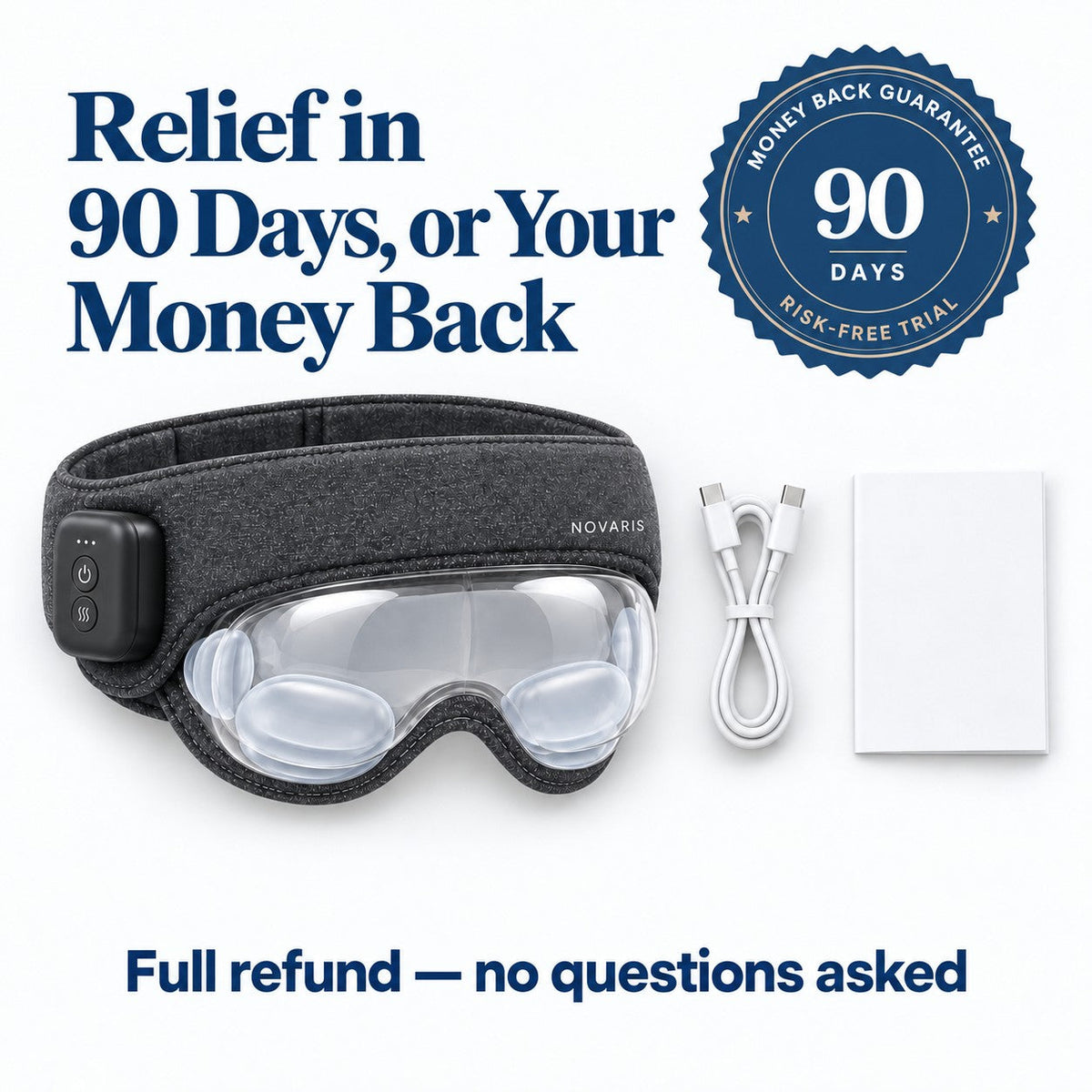 Relief in 90 days or your money back