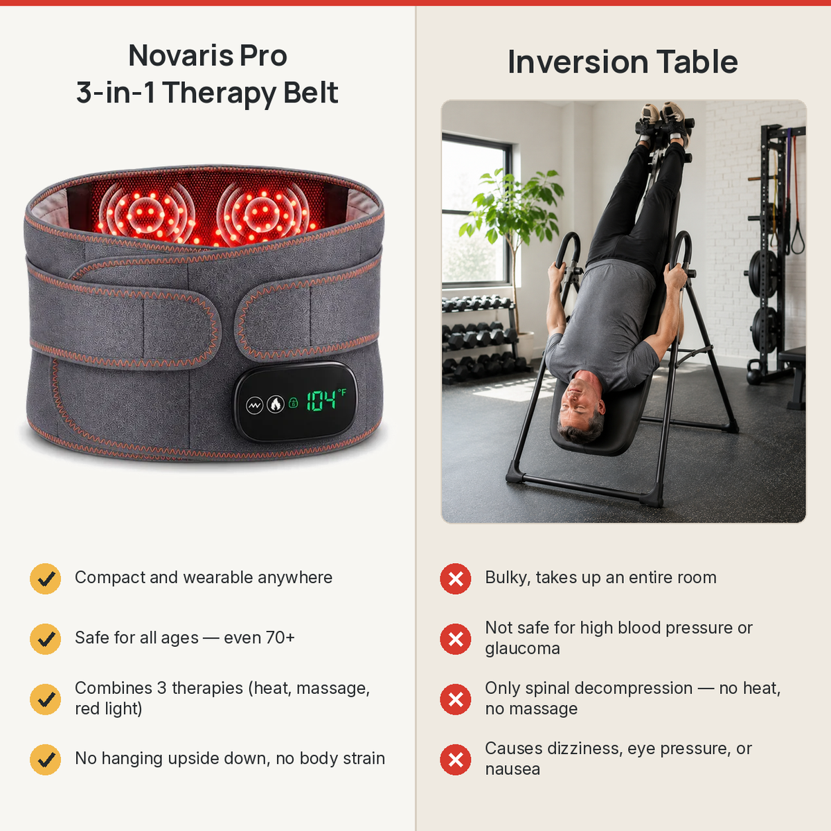 Novaris BackRelief Pro
