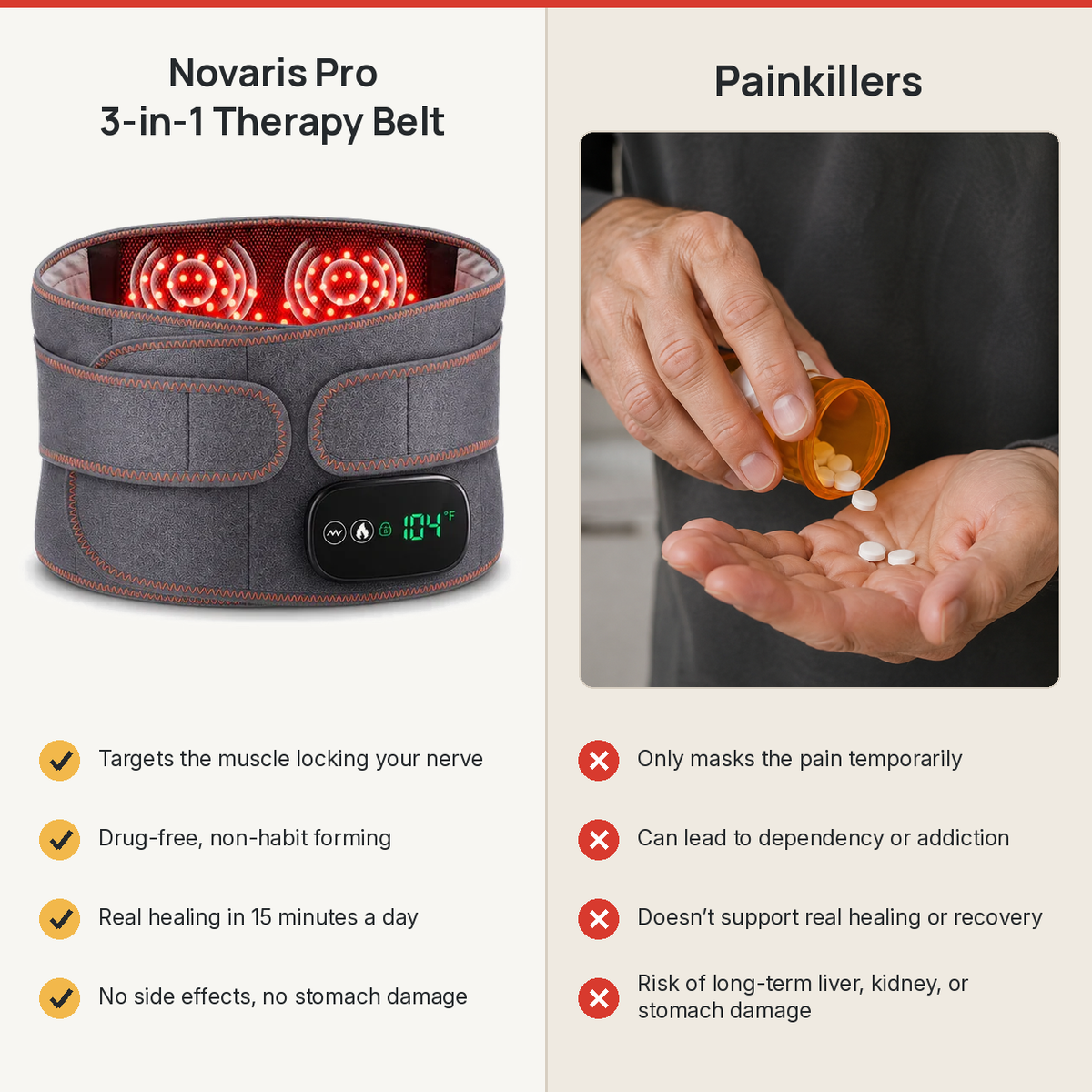 Novaris BackRelief Pro